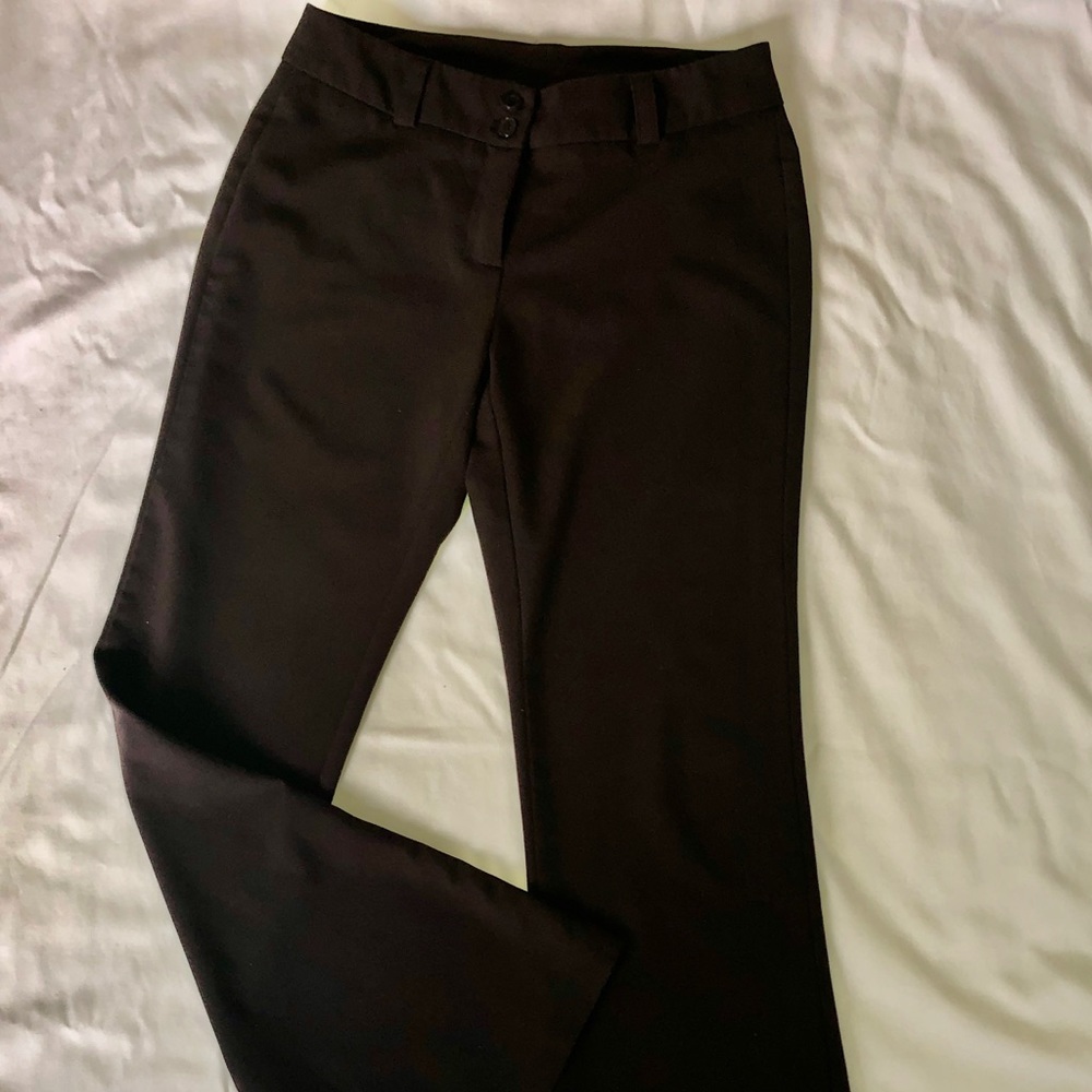 Brown dress slacks